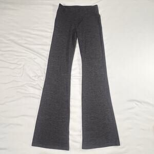 Fabletics Leggings Women’s Size M Dark Gray Cozy Heather High Waist Wide Leg NWT